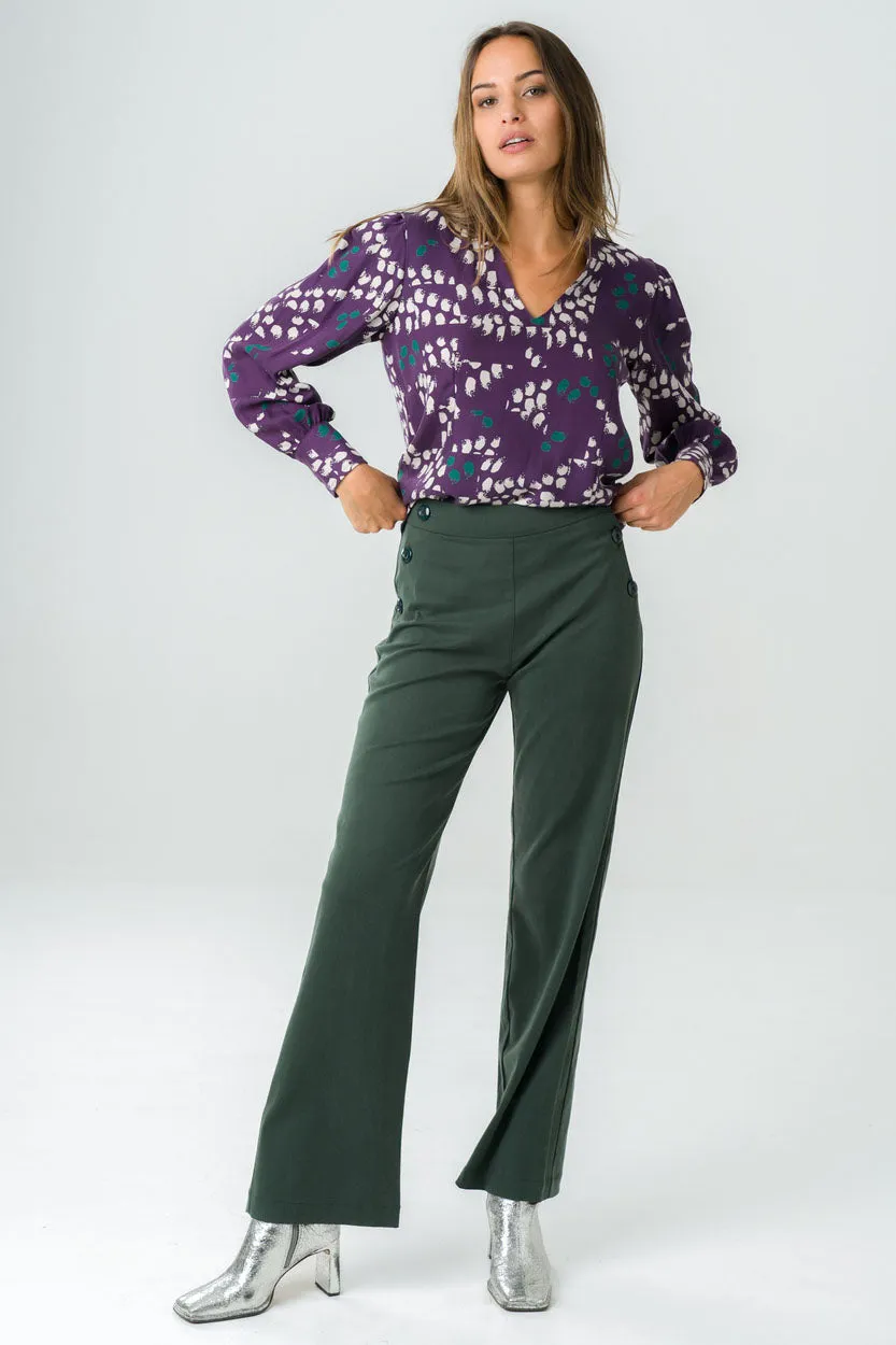 Orchidée Blouse Purple sold by Ivalo.com product image thumbnail 4