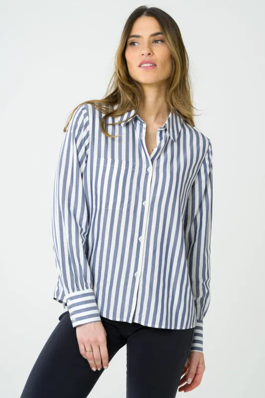 Kauri Shirt Striped Blue sold by Ivalo.com