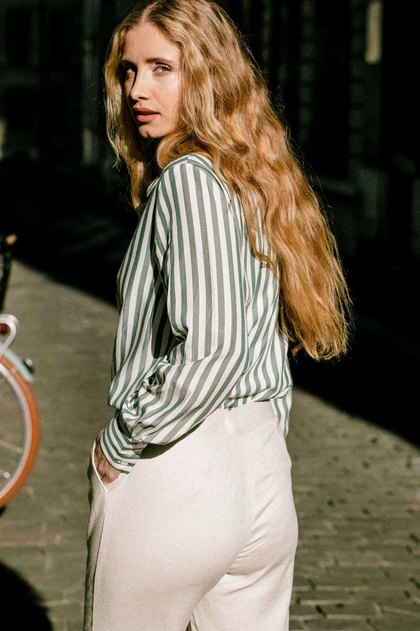 Kauri Shirt Striped Green sold by Ivalo.com product image thumbnail 4