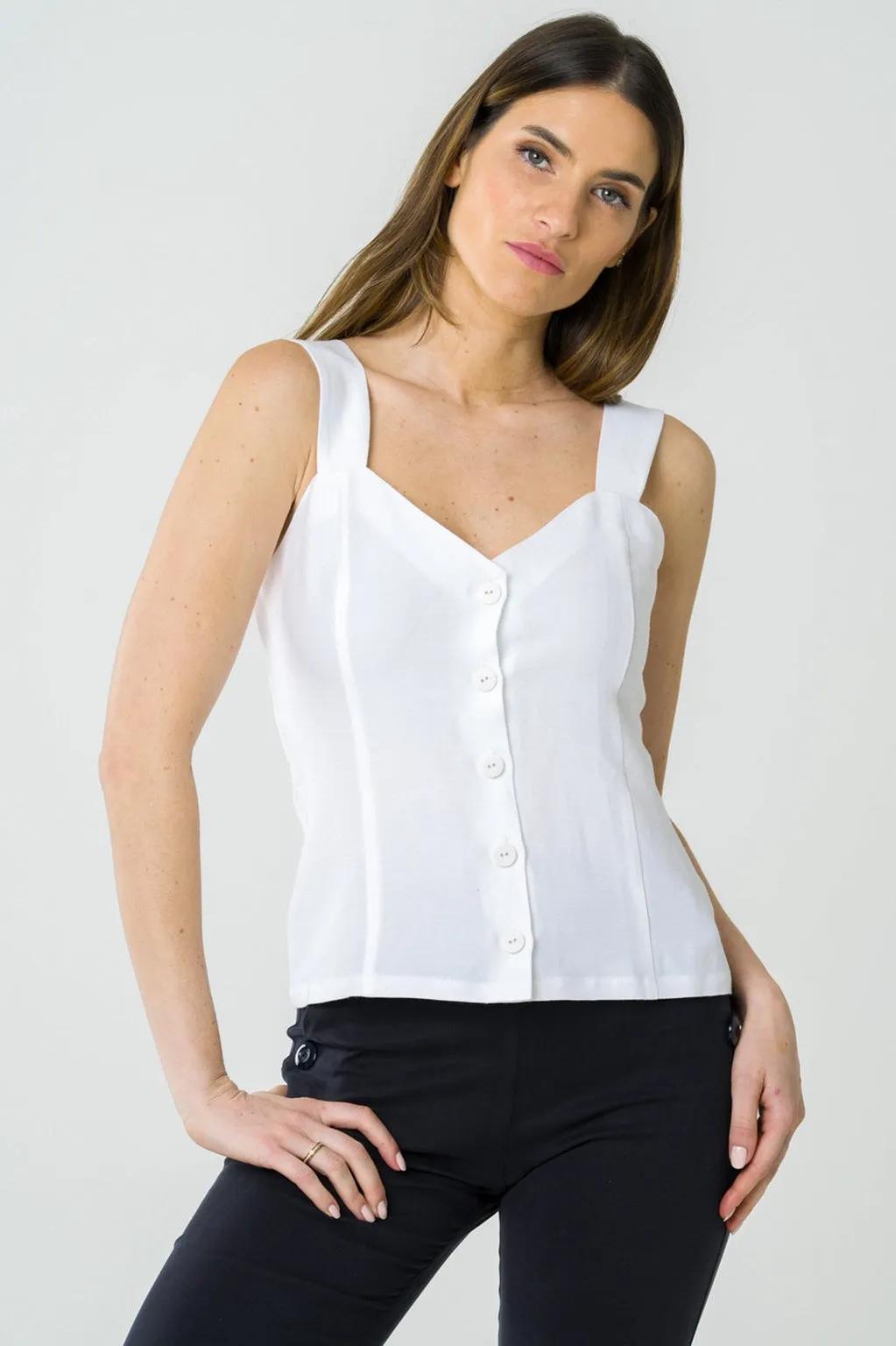 Anémone Top White sold by Ivalo.com product image thumbnail 5