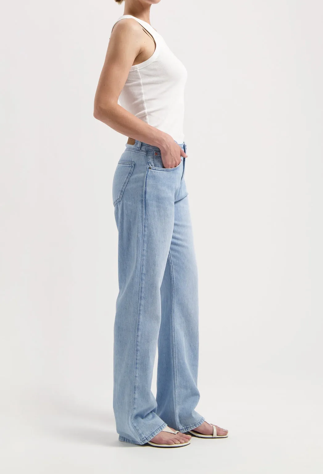 Jamie Mid Loose Flow Jeans Stone Vintage sold by Ivalo.com product image thumbnail 4