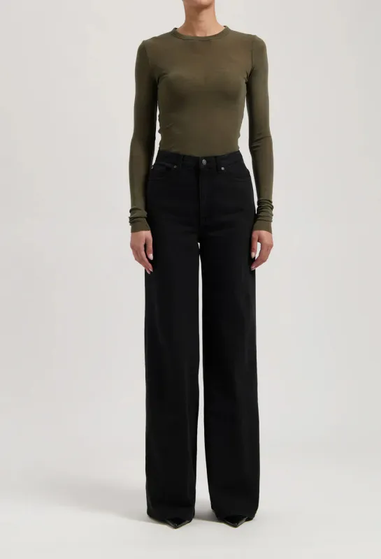 Sara High Loose Jeans Nero Nero sold by Ivalo.com