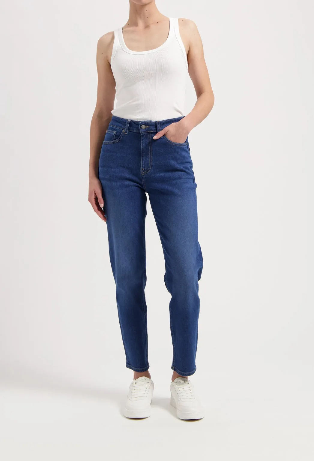 Mams High Tapered Jeans Stone Indigo sold by Ivalo.com product image thumbnail 3