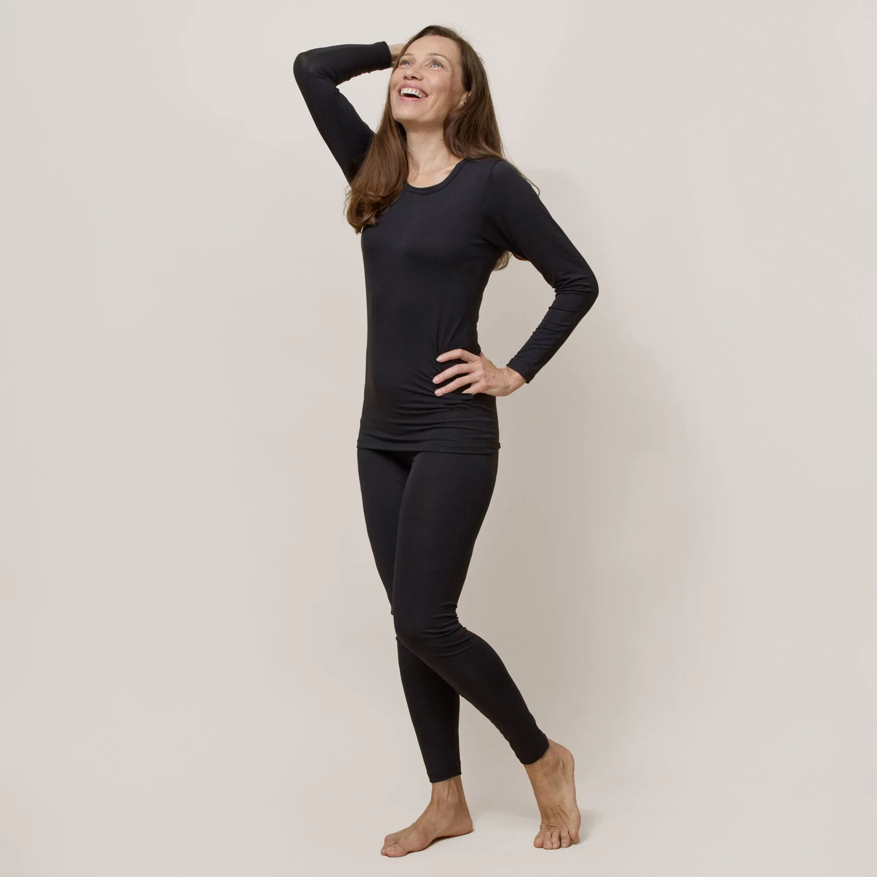 Women's Bamboo Long Johns sold by Ivalo.com product image thumbnail 2