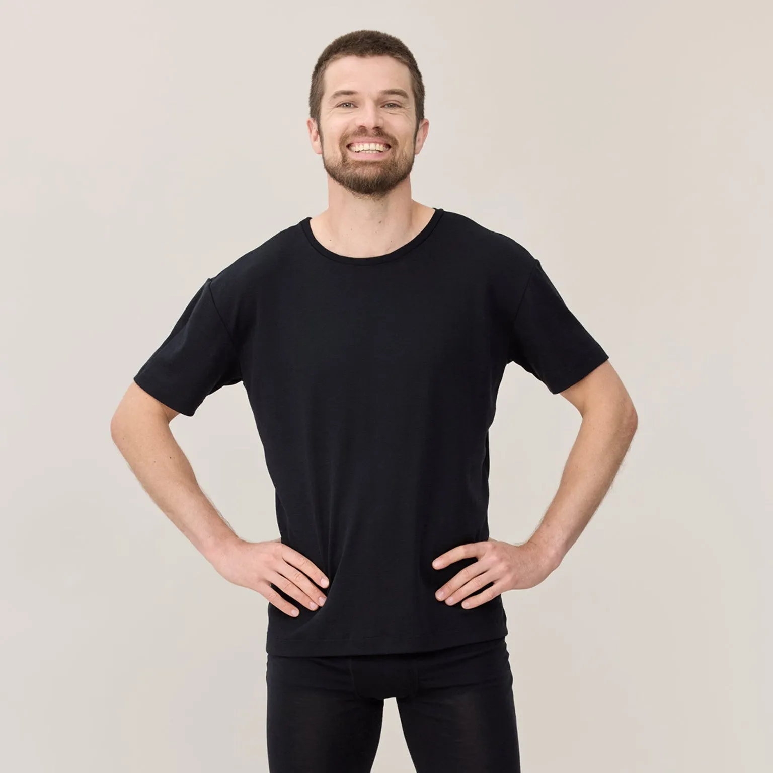 Men's Classic T-Shirt Merino Silk sold by Ivalo.com product image thumbnail 5