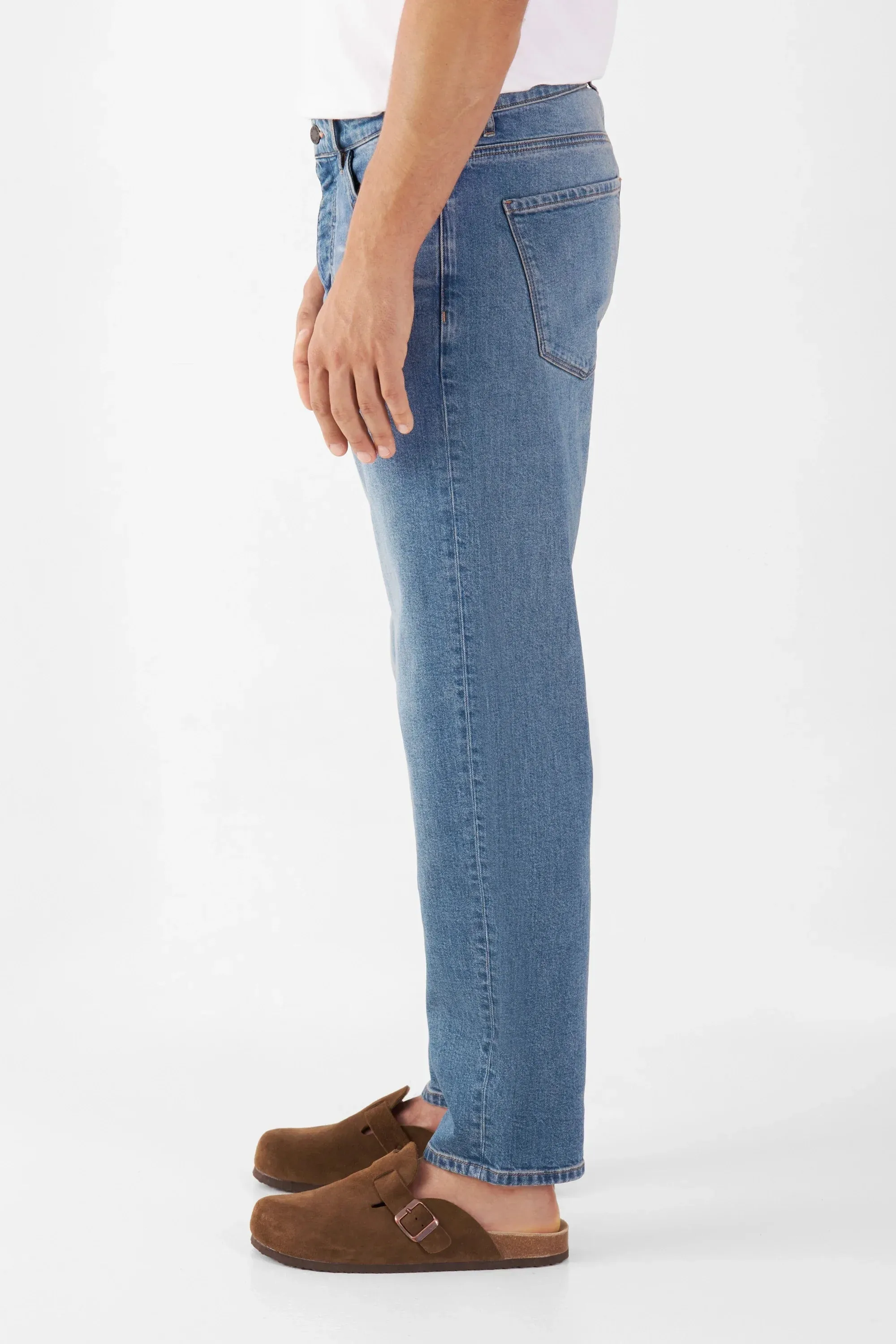 Rise Relaxed Tapered Basic Jeans Vintage Blue sold by Ivalo.com product image thumbnail 2