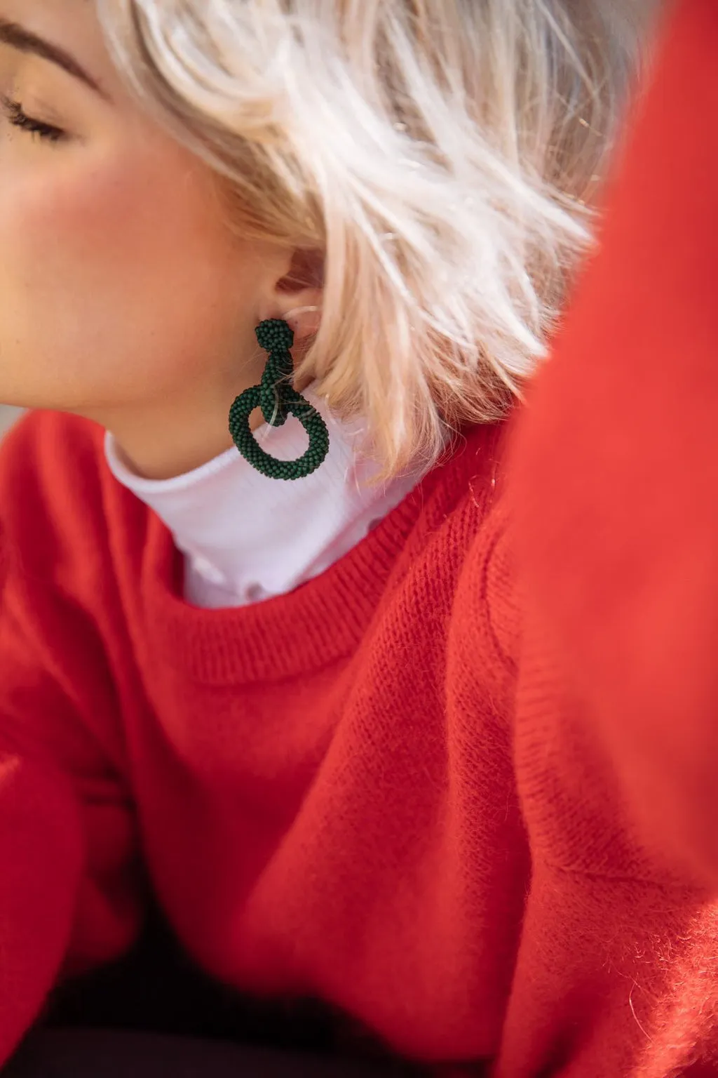 Gia Earrings Green sold by Ivalo.com product image thumbnail 2