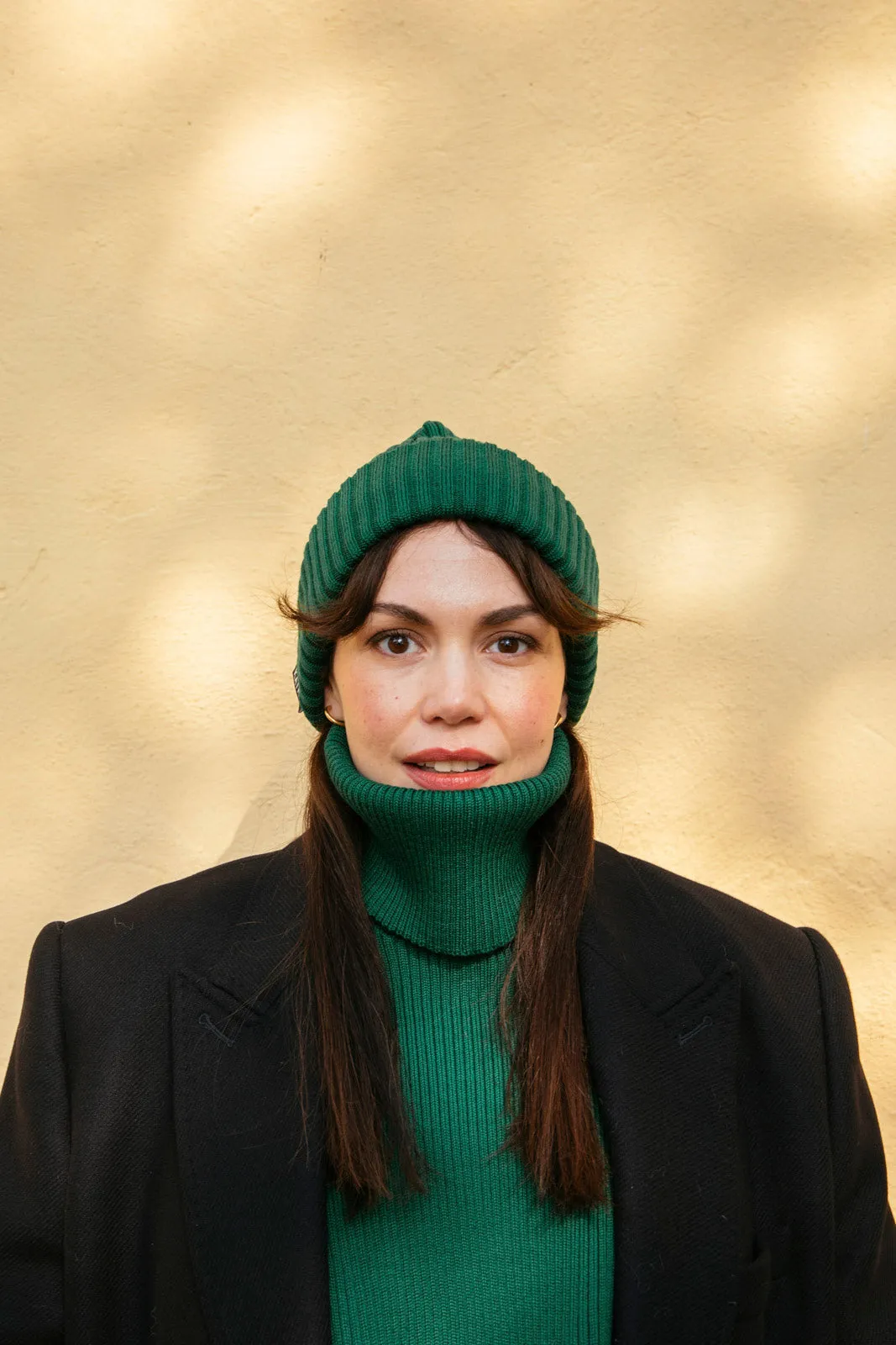Rib Neck Warmer Dark Green sold by Ivalo.com product image thumbnail 2