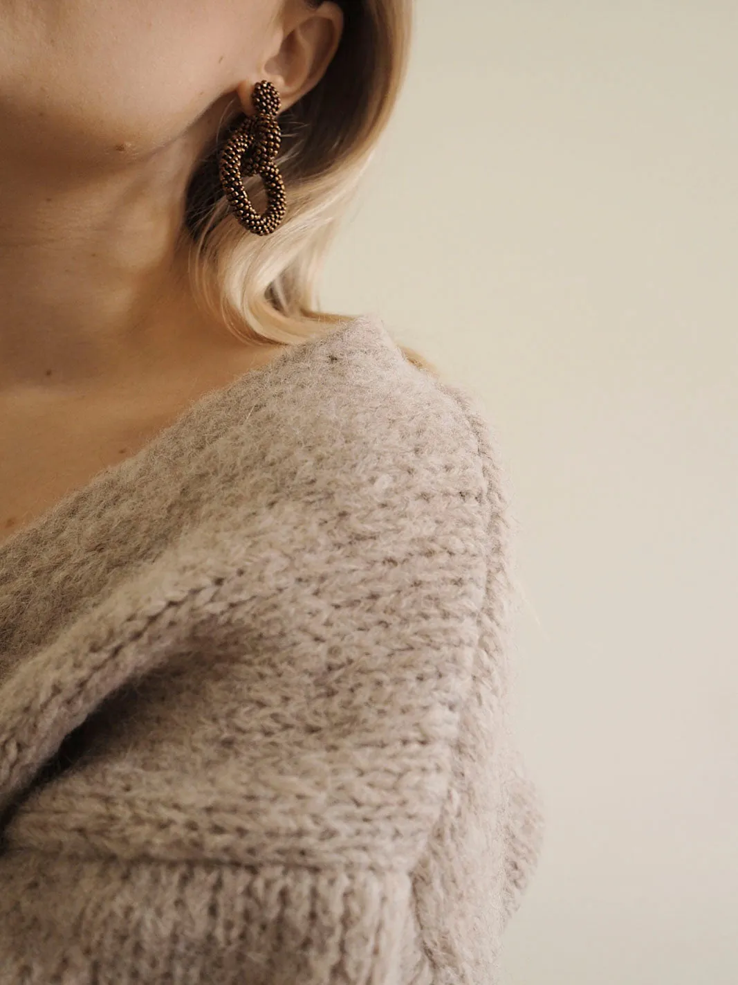 Gia Earrings Brass sold by Ivalo.com product image thumbnail 4