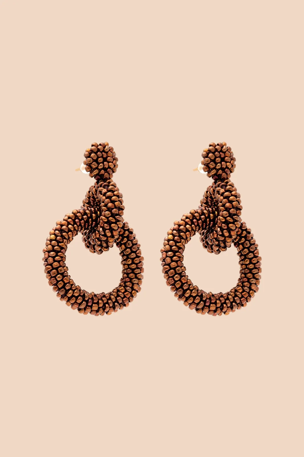 Gia Earrings Brass sold by Ivalo.com