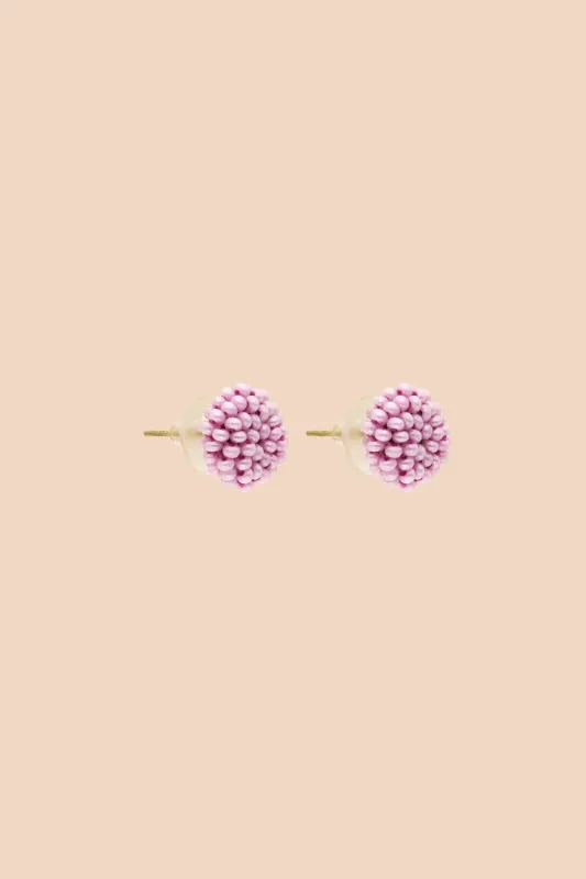 Gemma Earrings, Pearl Lilac sold by Ivalo.com