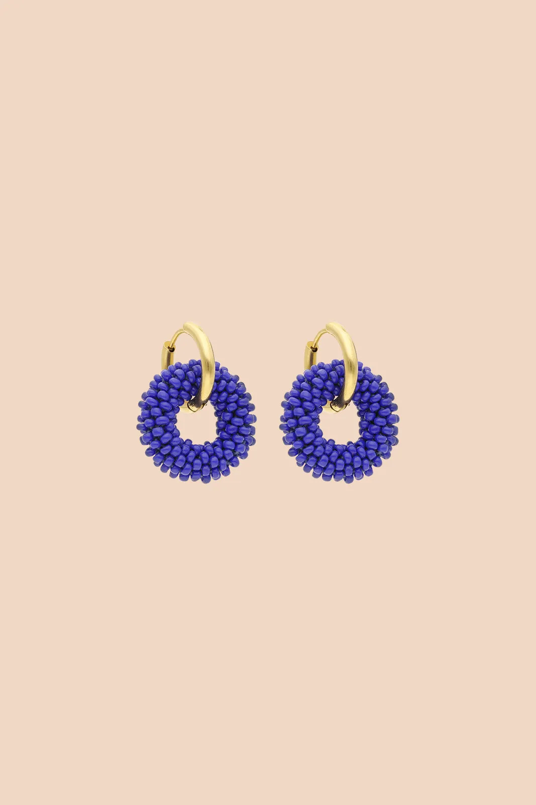 Veda Earrings Royal Blue sold by Ivalo.com