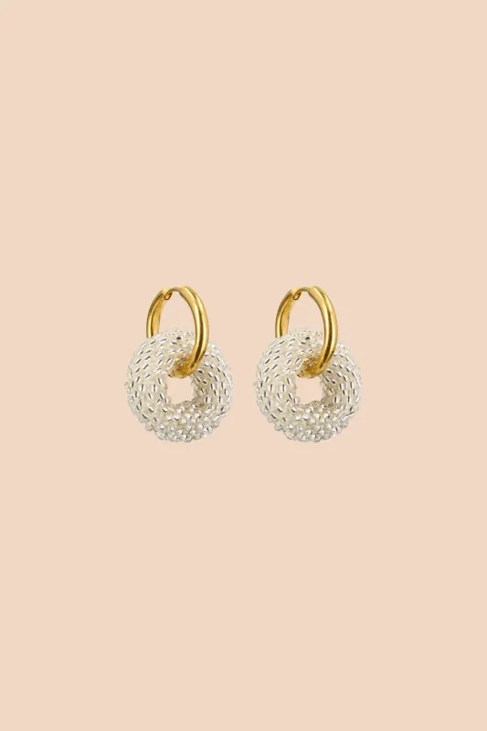 Veda Earrings Silver sold by Ivalo.com