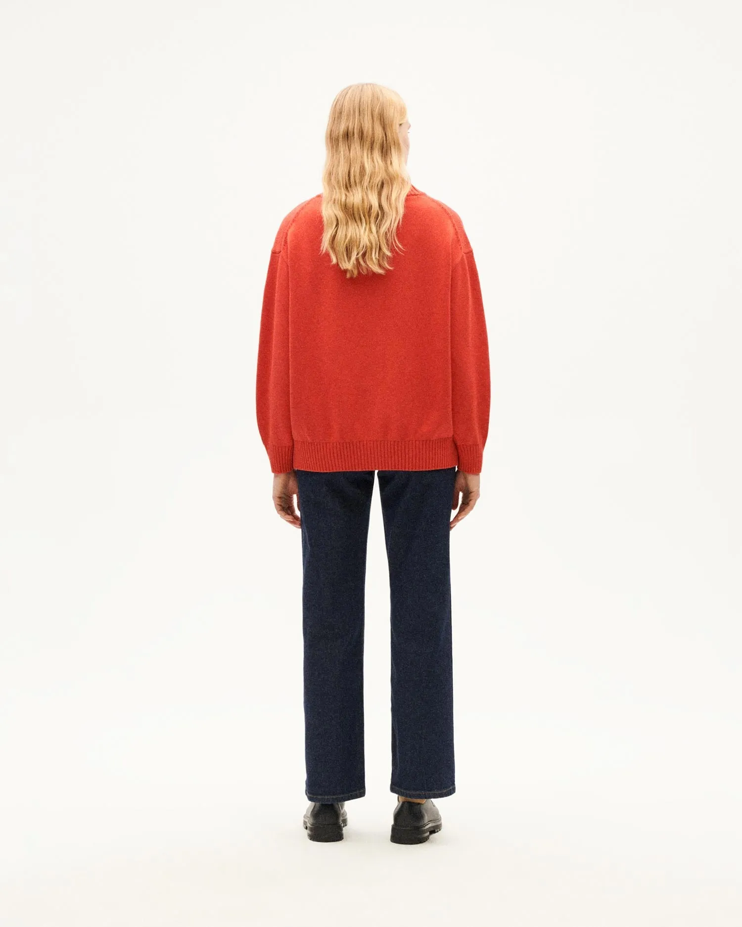 Red wool cardigan Jazz sold by Ivalo.com product image thumbnail 4