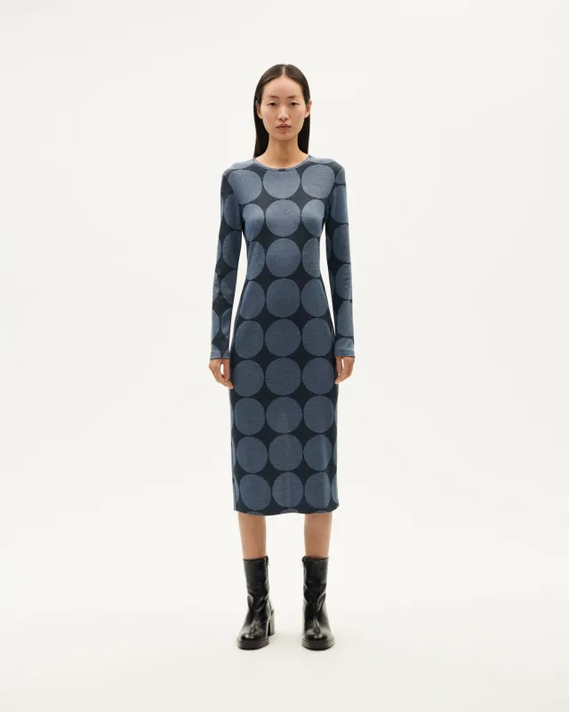 Blue japan Helen dress sold by Ivalo.com