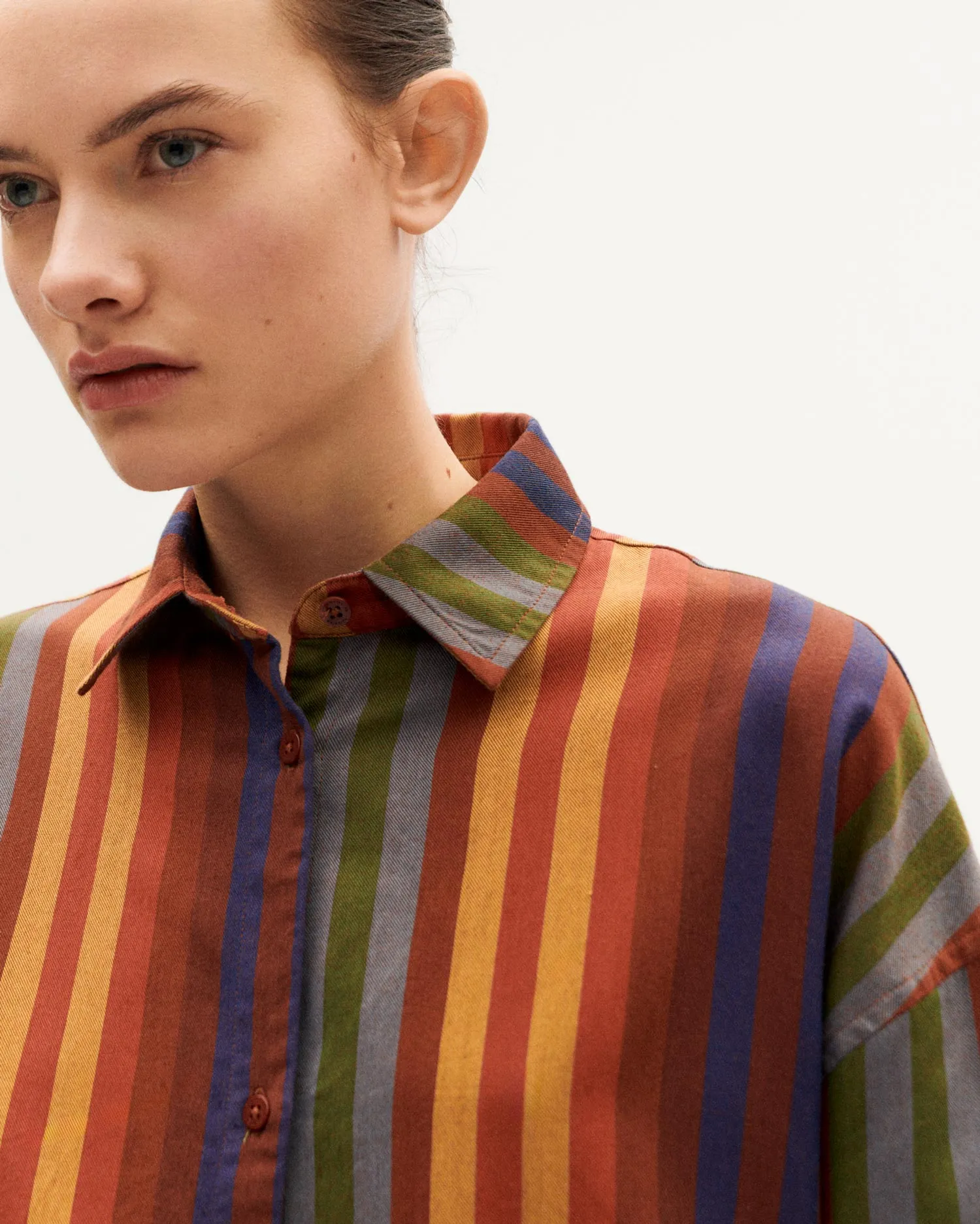 Multicolor striped Juana blouse sold by Ivalo.com product image thumbnail 2