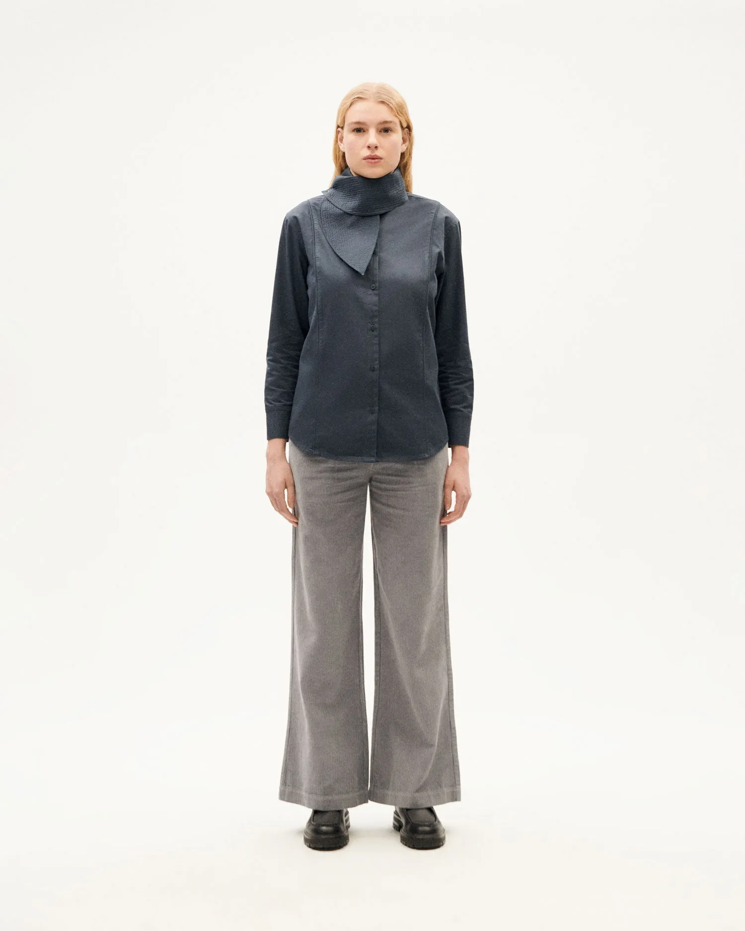 Georgia graphite blouse sold by Ivalo.com product image thumbnail 4