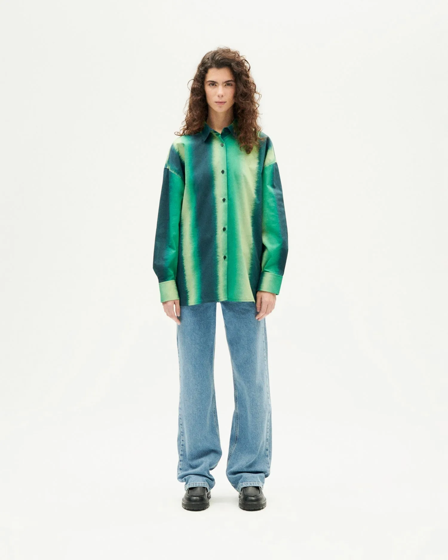 Green blouse water Juana sold by Ivalo.com product image thumbnail 2