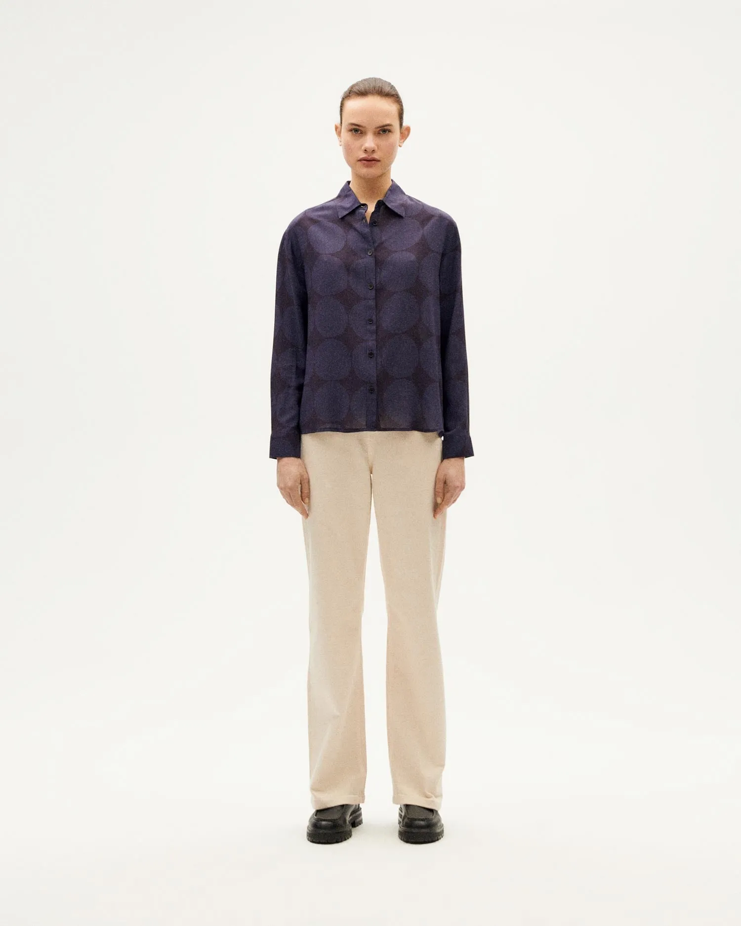 Purple japan blouse Kati sold by Ivalo.com product image thumbnail 4