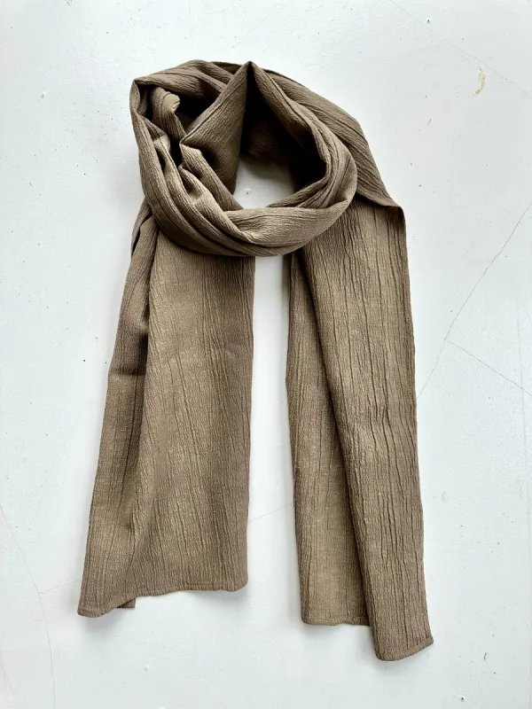 Maggholm Scarf Brown sold by Ivalo.com