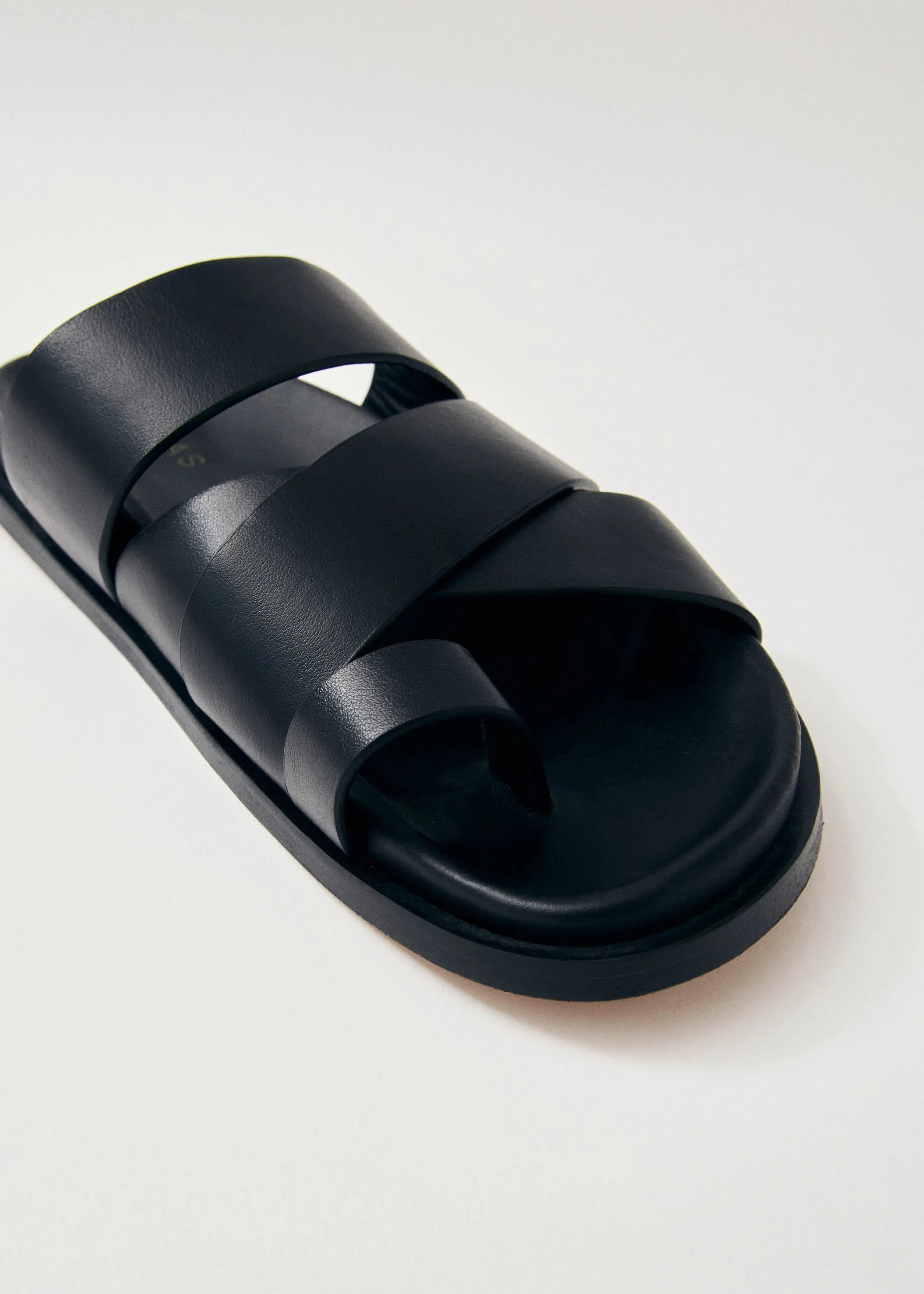 Harllow Black Leather Sandals sold by Ivalo.com product image thumbnail 5