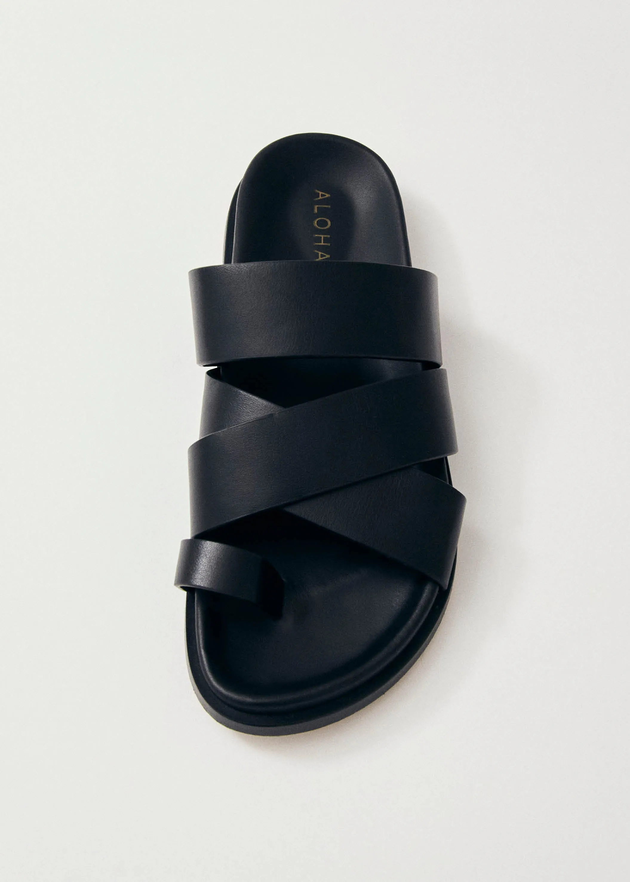 Harllow Black Leather Sandals sold by Ivalo.com product image thumbnail 2