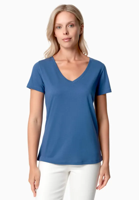 Tamarra T-shirt Light Navy Blue sold by Ivalo.com