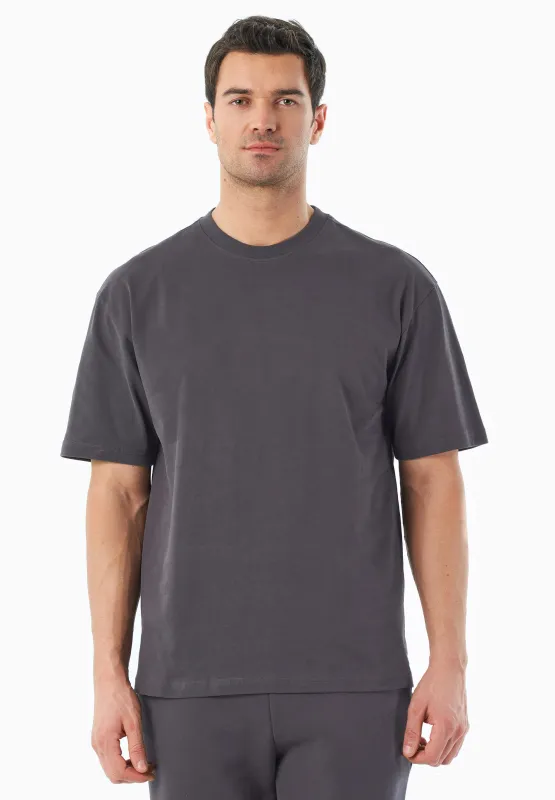 Tussem Unisex Basic Organic Cotton T-Shirt Grey sold by Ivalo.com