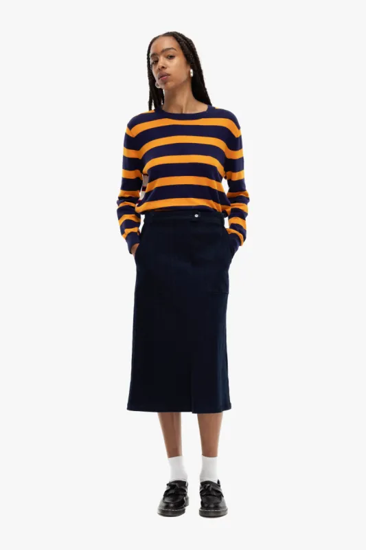 Goldfish Skirt Navy sold by Ivalo.com