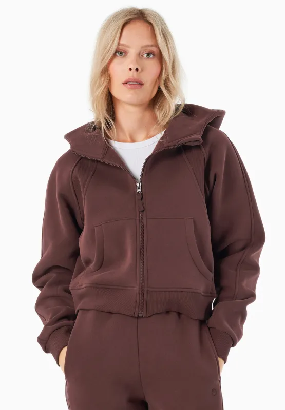 Joddy Zip-Hoodie Bitter Chocolate Brown sold by Ivalo.com