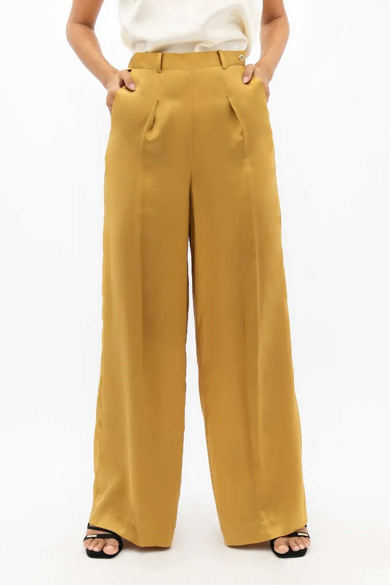 Branson Wide Leg Pants Mimosa Yellow sold by Ivalo.com product image thumbnail 2