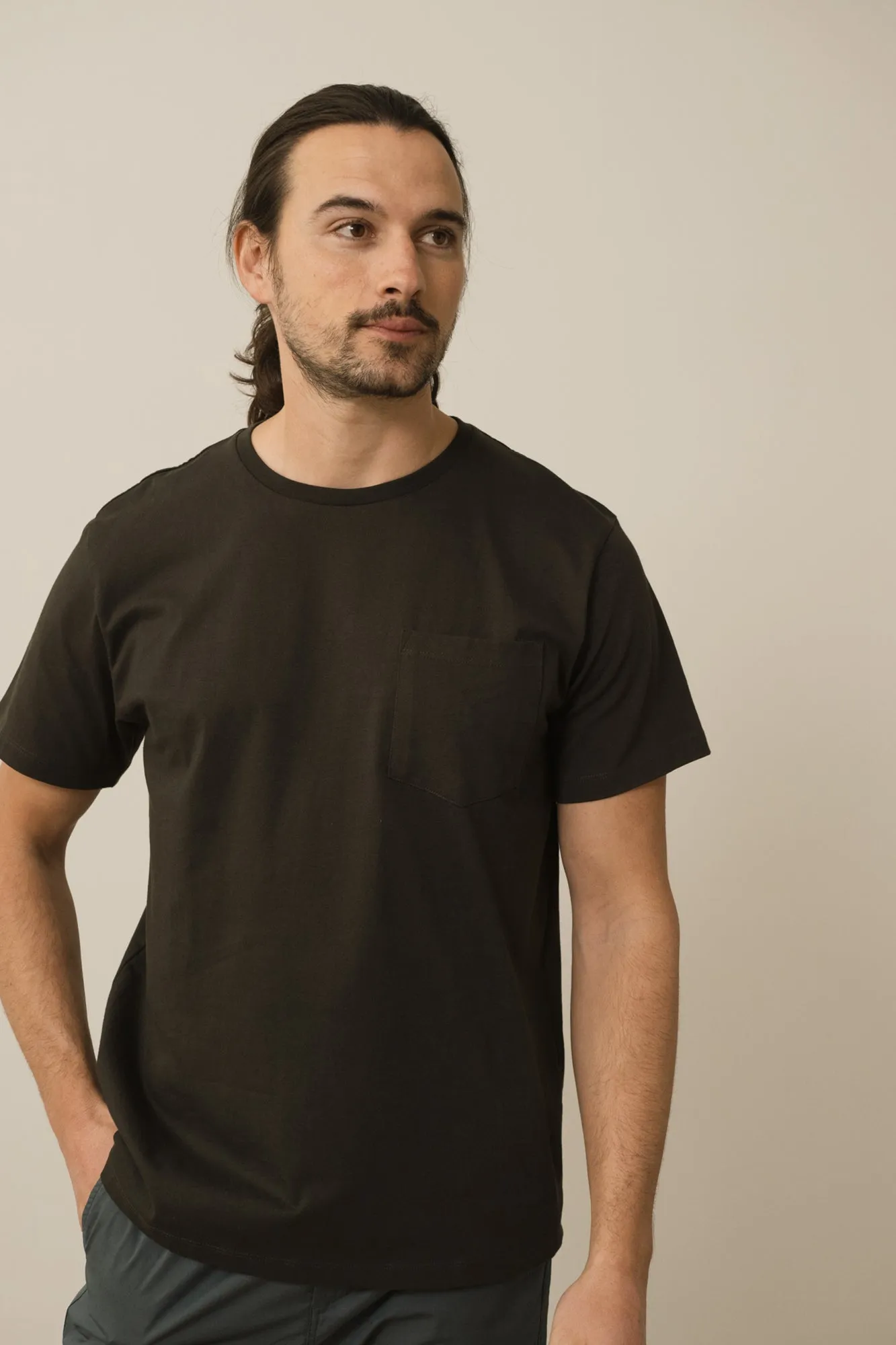 Men's George T-Shirt Eclipse Black sold by Ivalo.com product image thumbnail 3