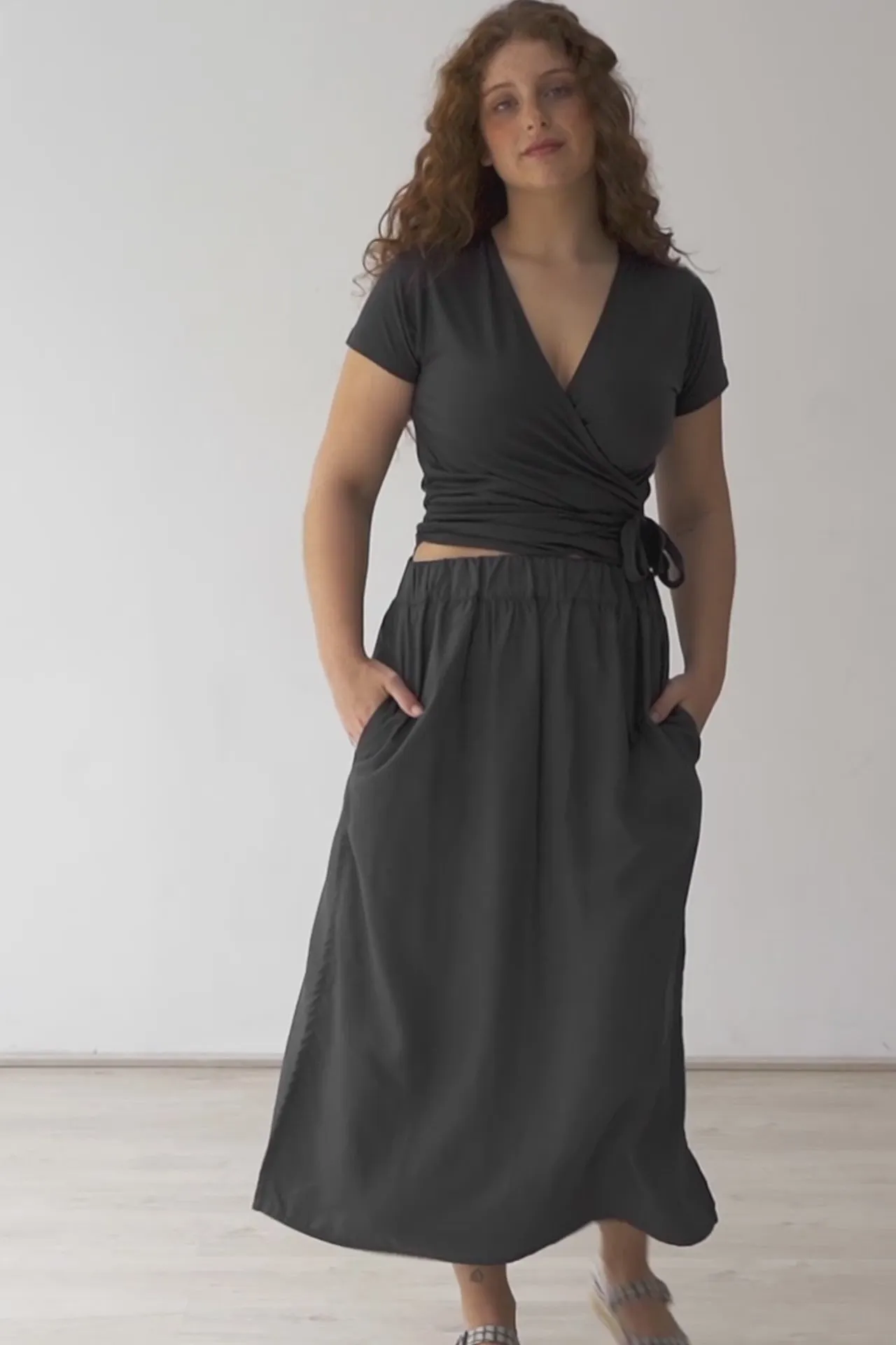 Halia Tencel Midi Skirt Black sold by Ivalo.com product image thumbnail 5