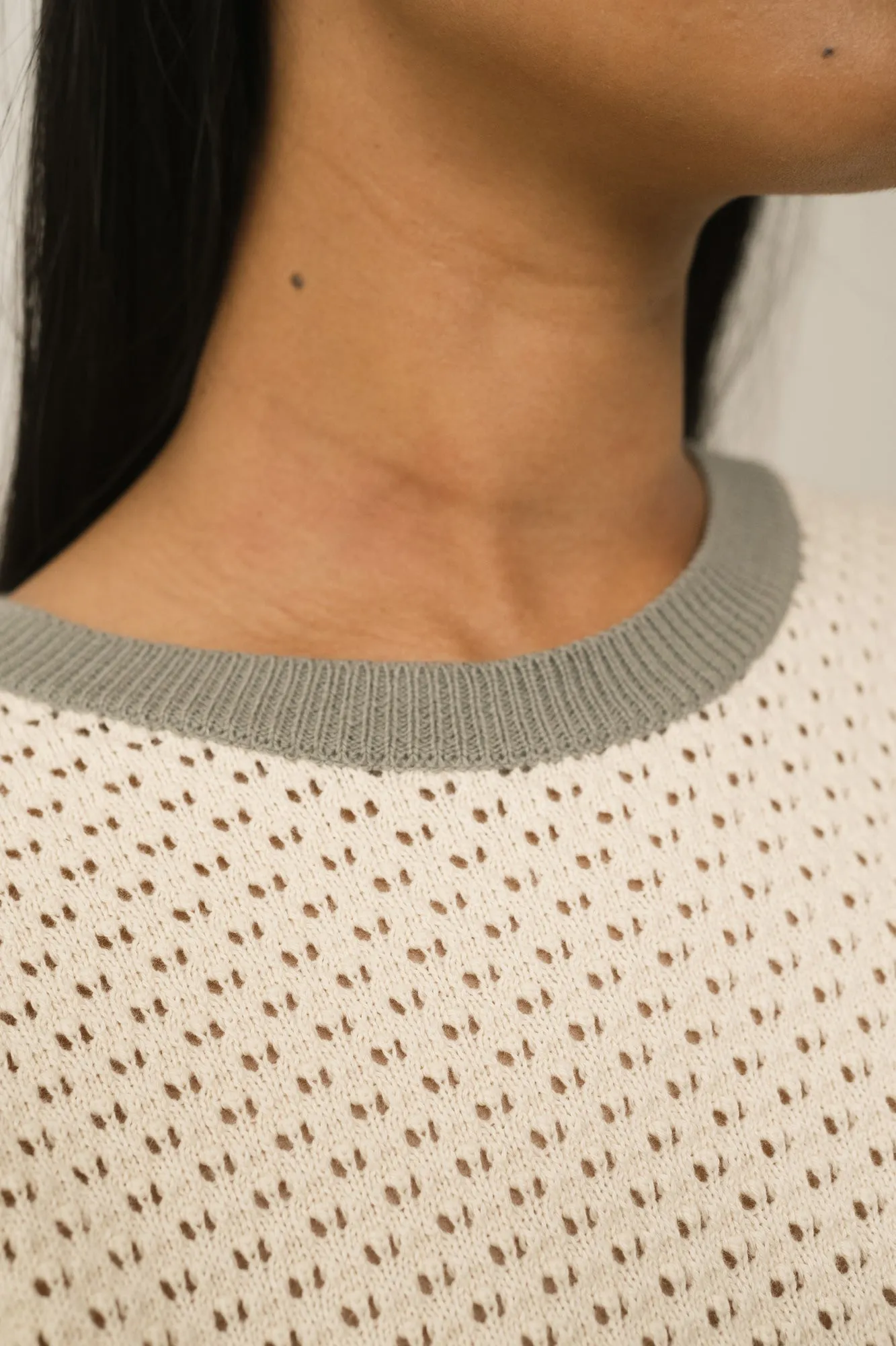 Hadara Short Sleeve Knitted Top Blue Sailor Stripes sold by Ivalo.com product image thumbnail 4