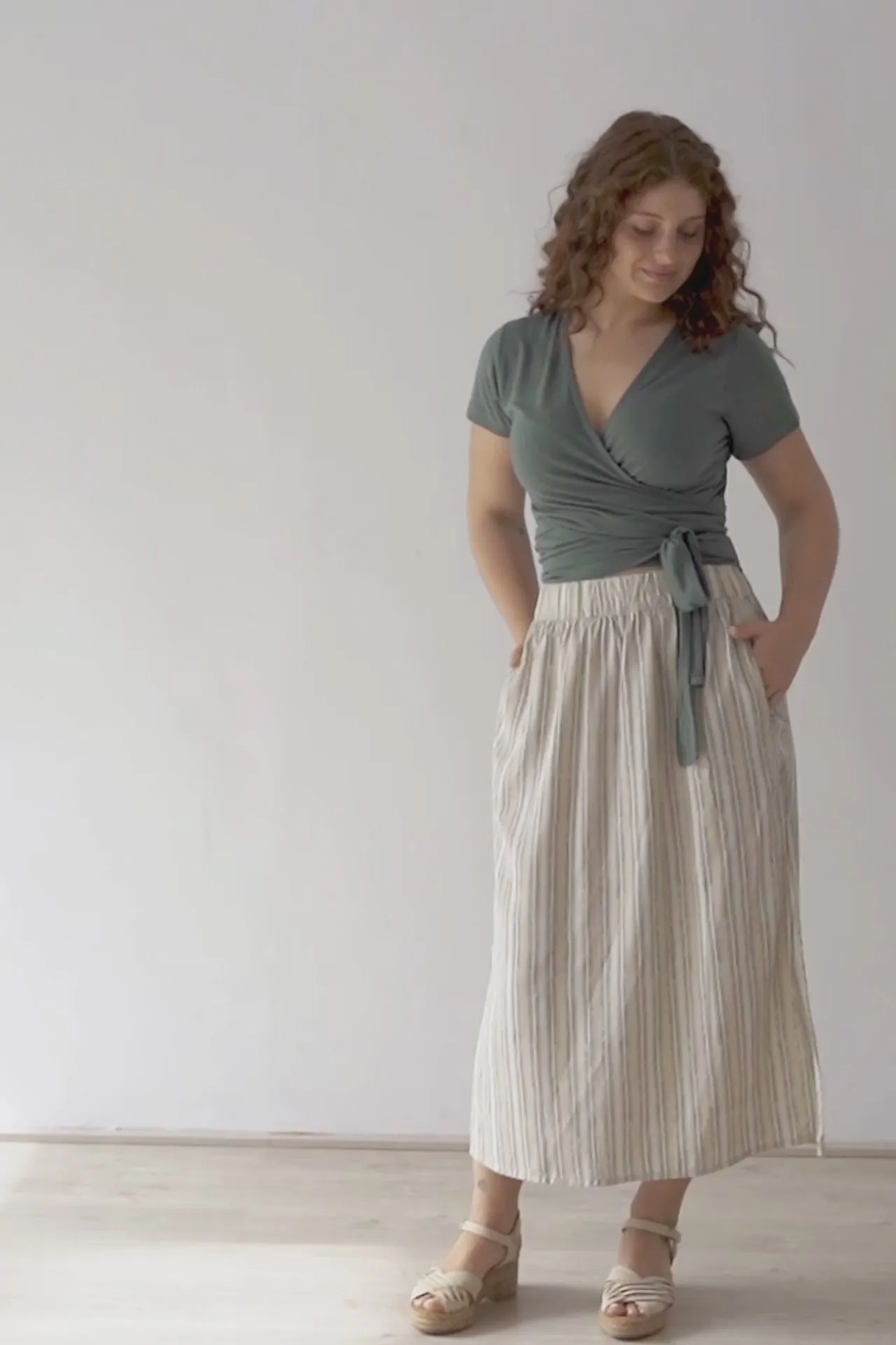 Halia Tencel Midi Skirt Trace Print sold by Ivalo.com product image thumbnail 5