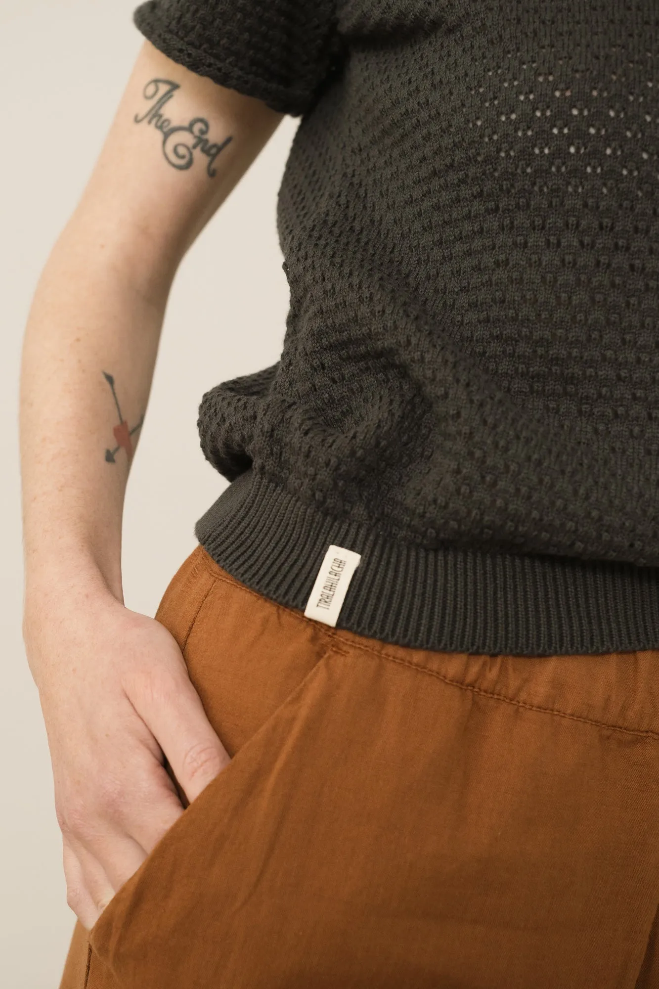 Hadara Short Sleeve Knitted Top Black sold by Ivalo.com product image thumbnail 4