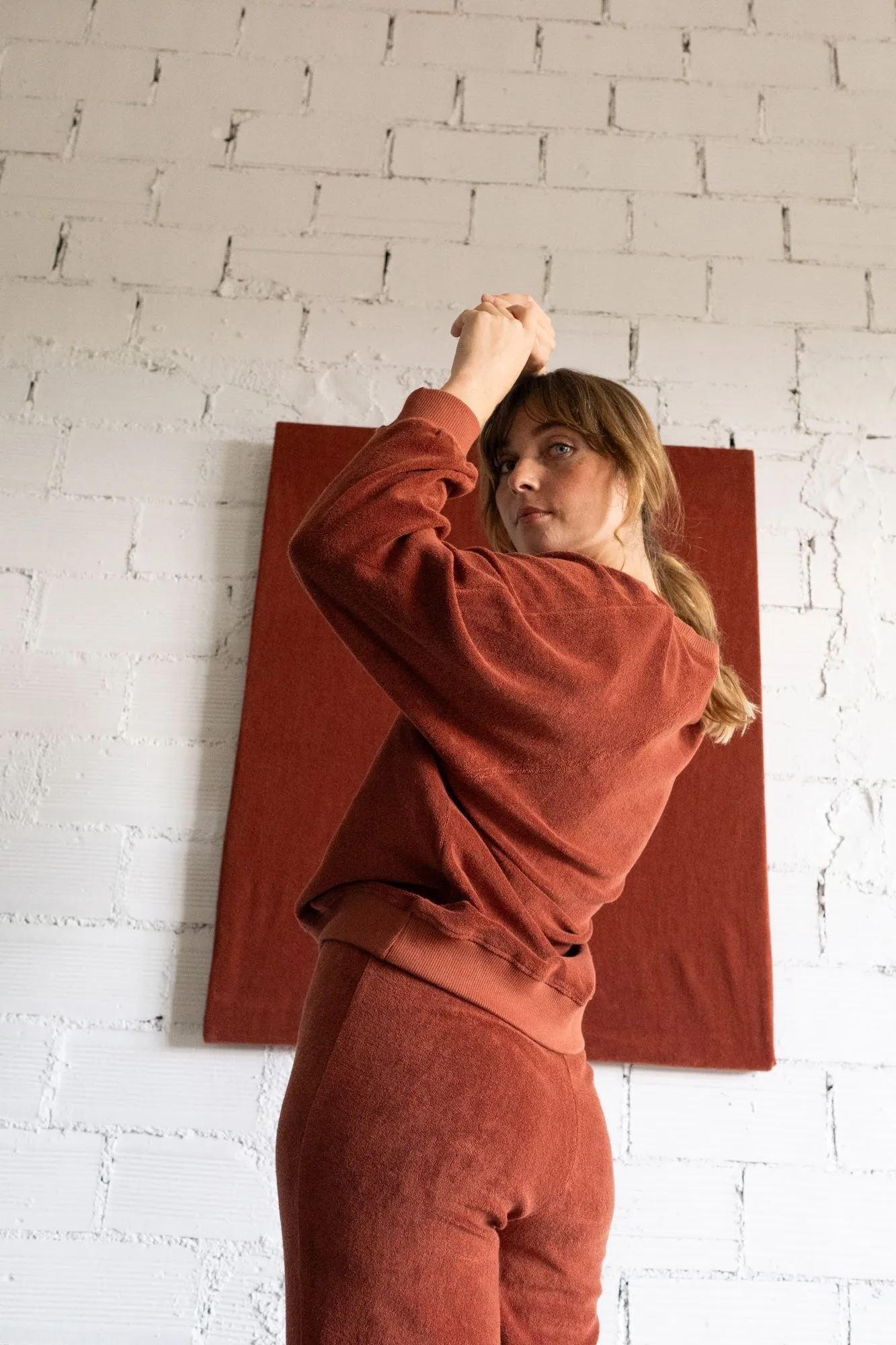 Gloria Terry Trousers Mars Red sold by Ivalo.com product image thumbnail 3