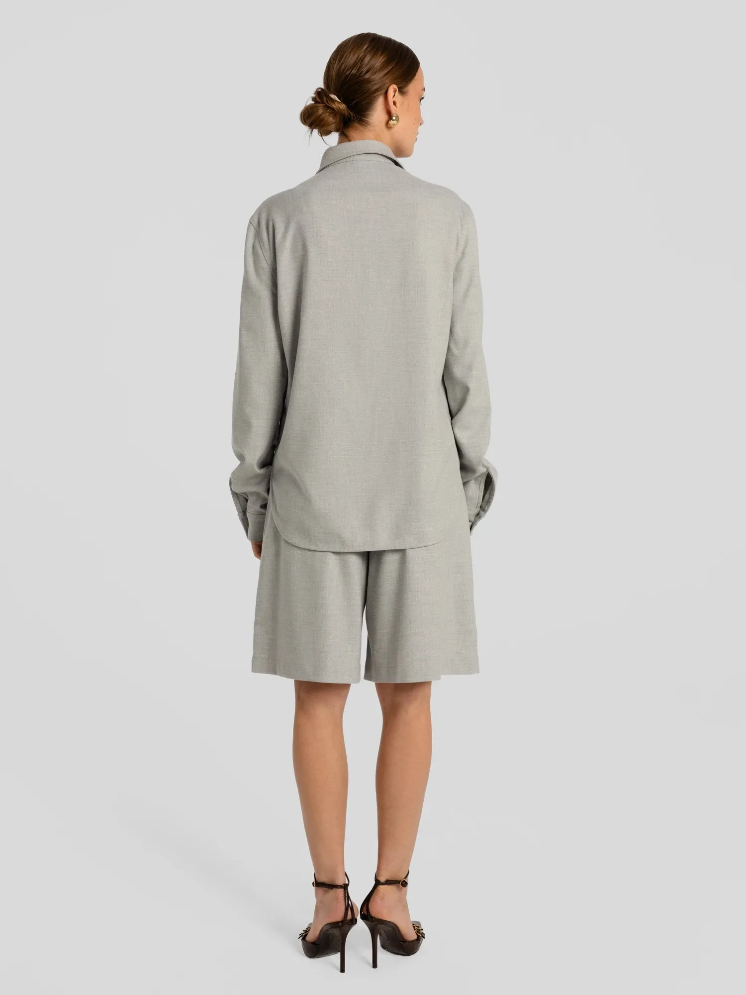 Omaro Oversized Shirt Grey sold by Ivalo.com product image thumbnail 2