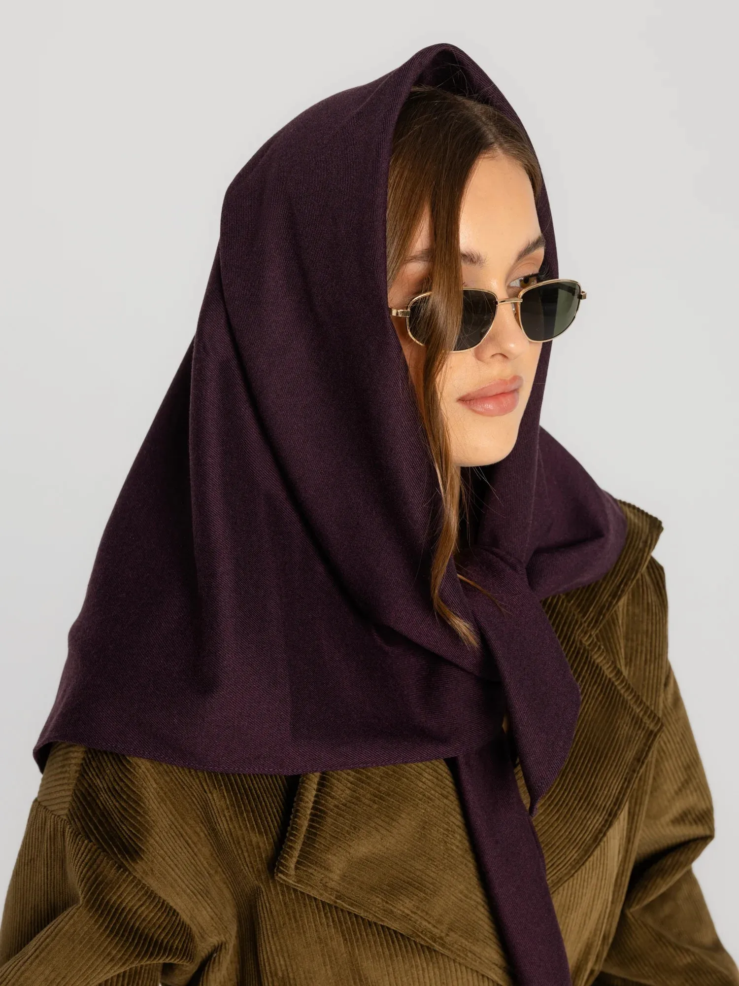 Omaro Scarf Purple Royal sold by Ivalo.com