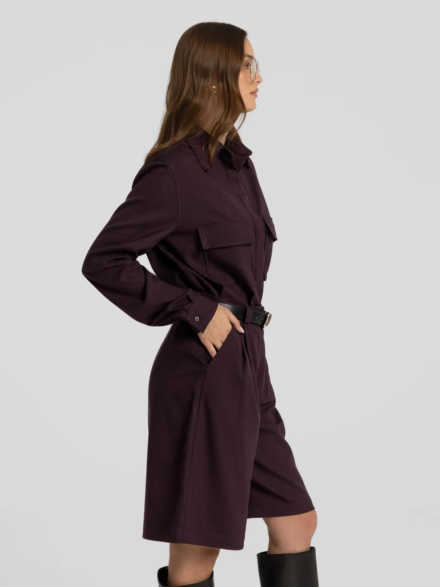 Omaro Shirt Purple Royal sold by Ivalo.com product image thumbnail 3