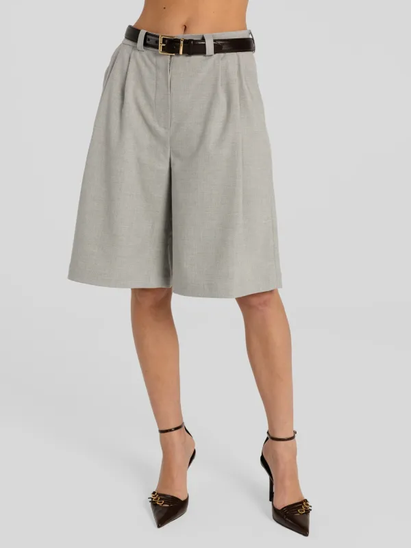 Omaro Tailored Bermuda Shorts Grey sold by Ivalo.com