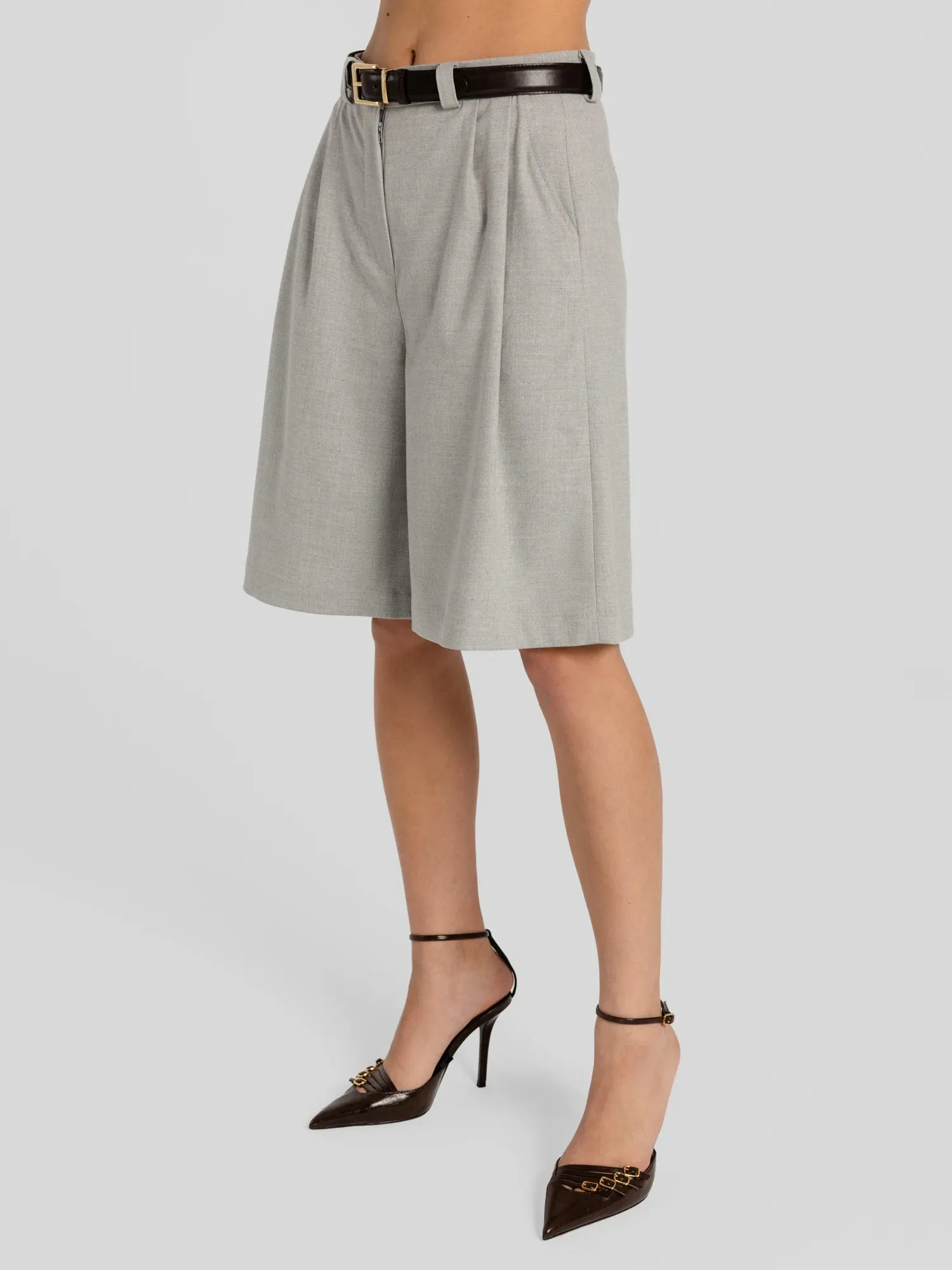 Omaro Tailored Bermuda Shorts Grey sold by Ivalo.com product image thumbnail 3