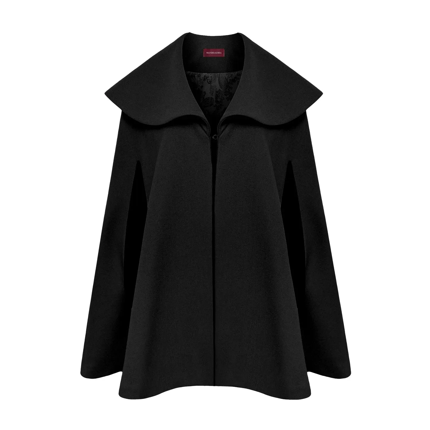 Wool Poncho Black sold by Ivalo.com product image thumbnail 5