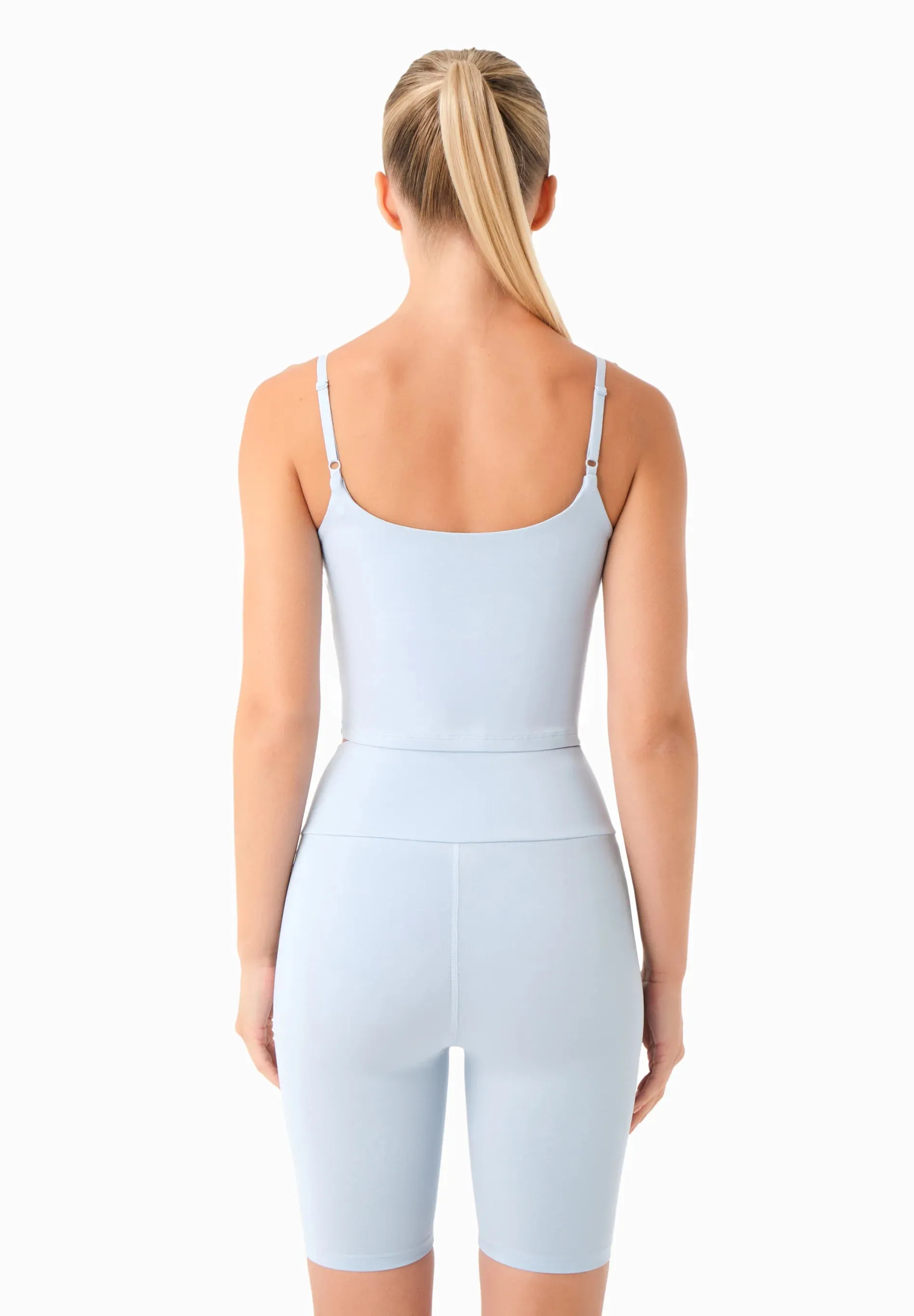 Tarra Cotton Crop Top Seashell Blue sold by Ivalo.com product image thumbnail 4