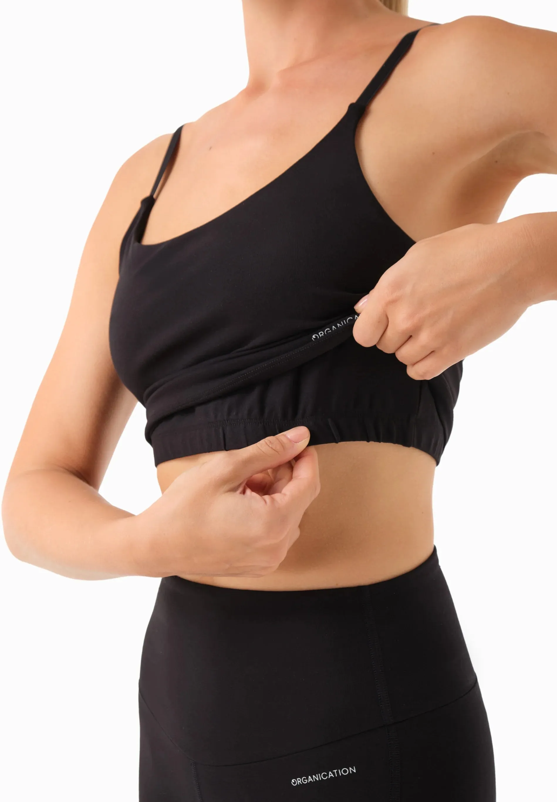 Tarra Cotton Crop Top Black sold by Ivalo.com product image thumbnail 5