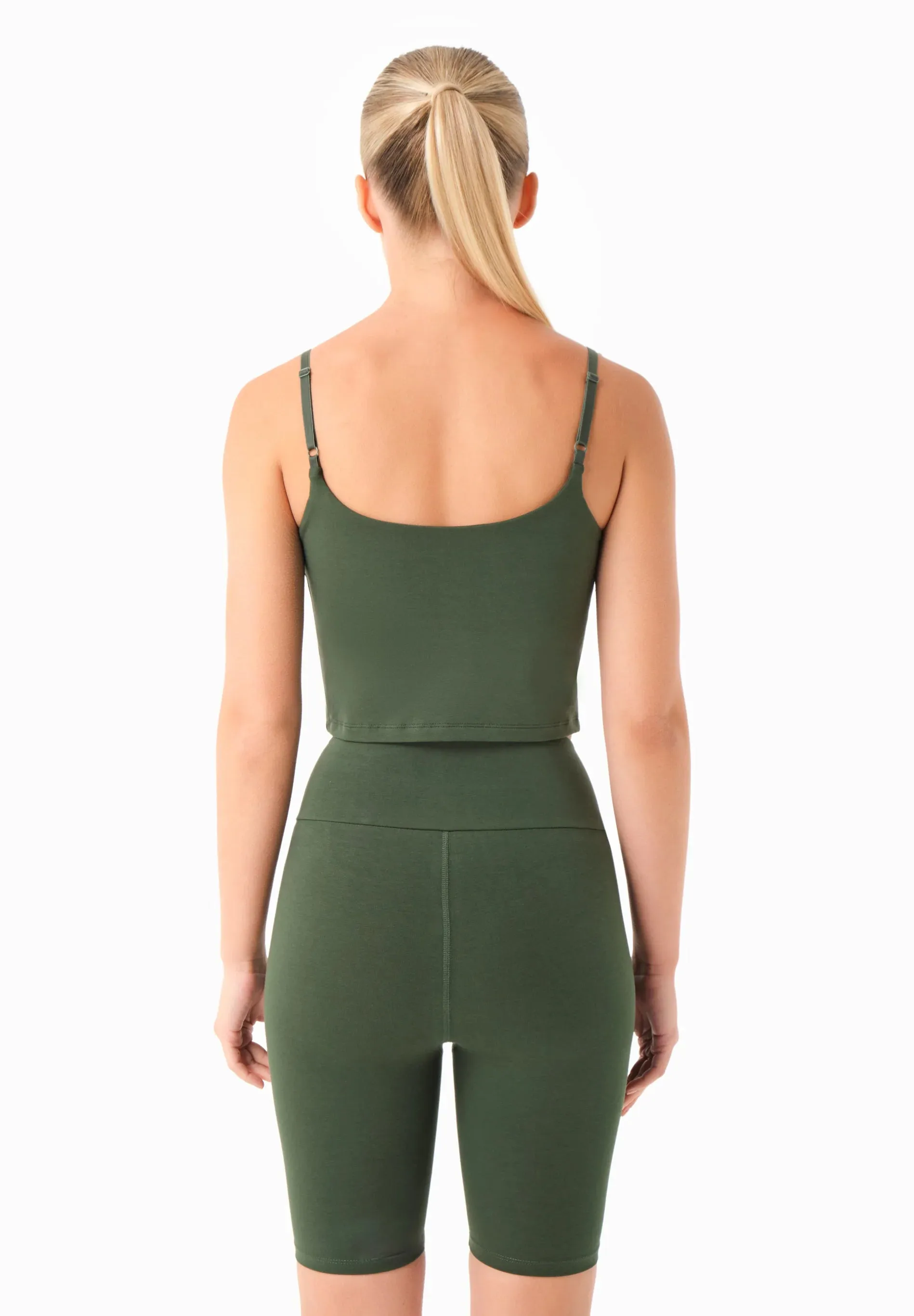 Tarra Cotton Crop Top Amazonas Green sold by Ivalo.com product image thumbnail 4