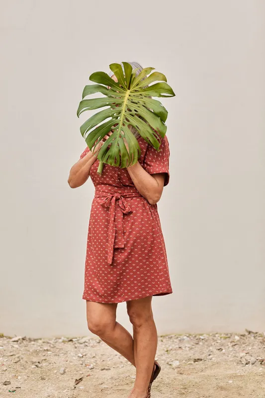 Frida Dress Red made by Ivalo.com