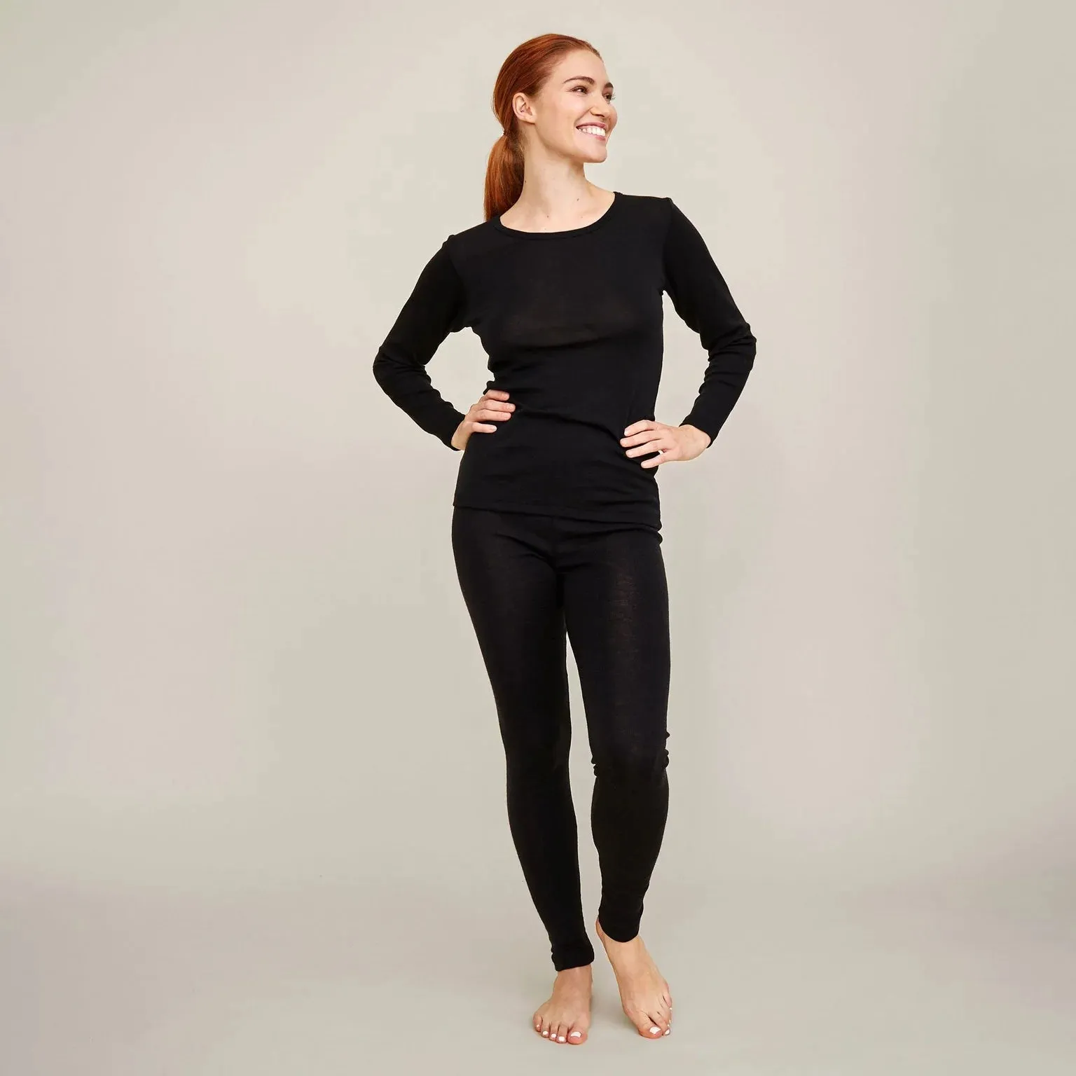 Klassikko Women's Merino Silk Long Johns Black sold by Ivalo.com product image thumbnail 5