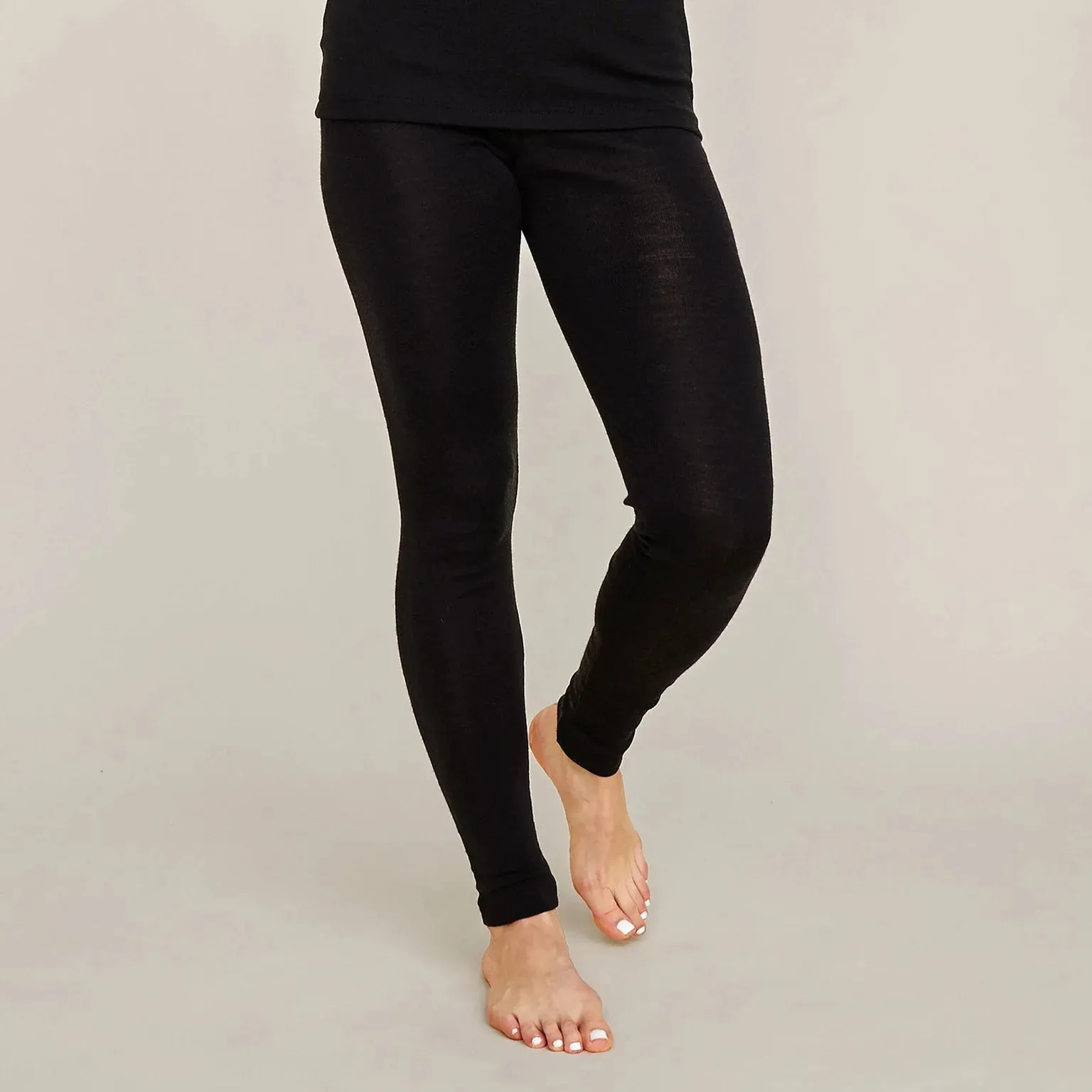Klassikko Women's Merino Silk Long Johns Black sold by Ivalo.com