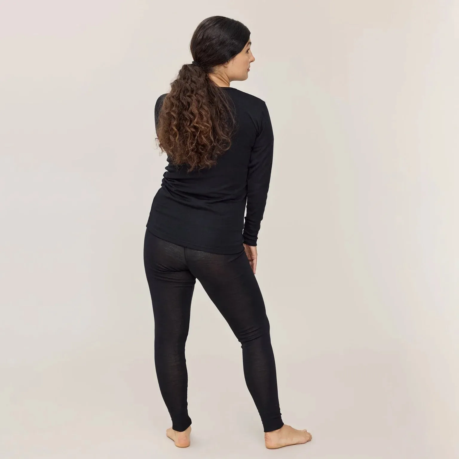 Klassikko Women's Merino Silk Long Johns Black sold by Ivalo.com product image thumbnail 2